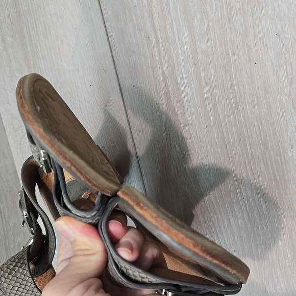 Sofft Women's Manryn Leather Open Toe Heels Sandals Shoes Sz 10M - Picture 5 of 16